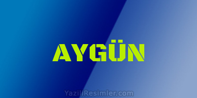 AYGÜN