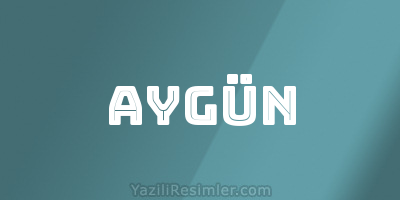 AYGÜN