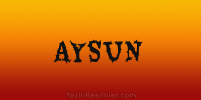 AYSUN