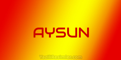 AYSUN