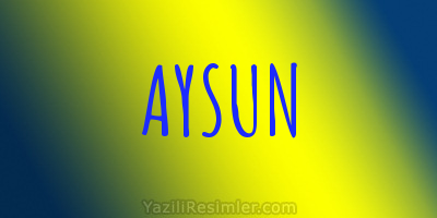 AYSUN