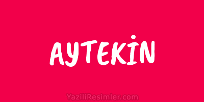 AYTEKİN