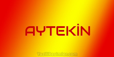 AYTEKİN