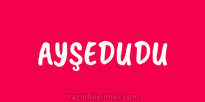 AYŞEDUDU