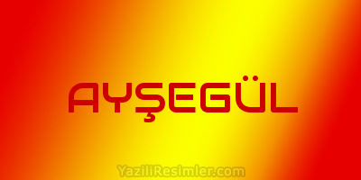 AYŞEGÜL