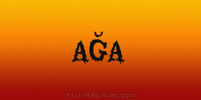 AĞA