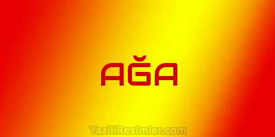 AĞA