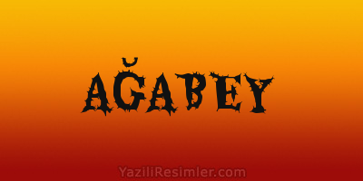 AĞABEY