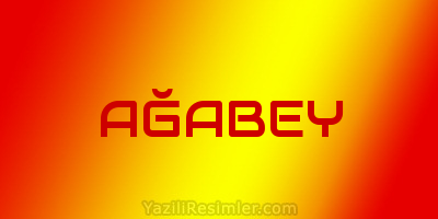 AĞABEY