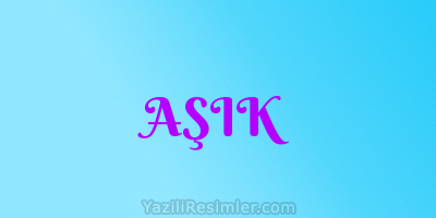 AŞIK