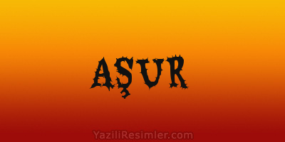 AŞUR