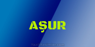 AŞUR