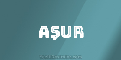 AŞUR