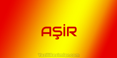 AŞİR