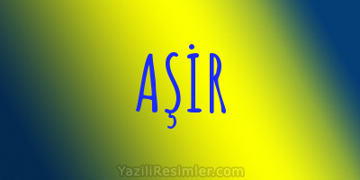 AŞİR