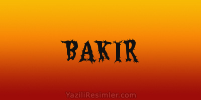 BAKIR