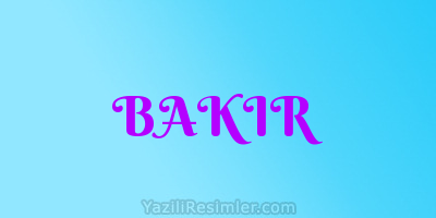 BAKIR