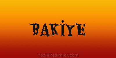 BAKİYE