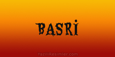 BASRİ