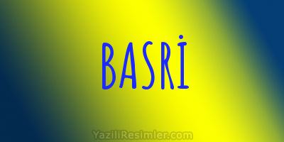 BASRİ