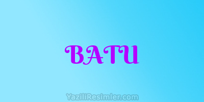 BATU