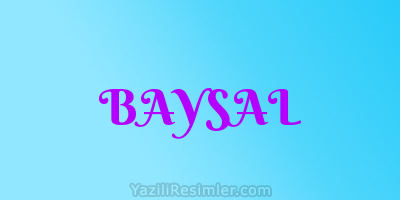 BAYSAL