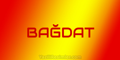 BAĞDAT