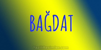 BAĞDAT