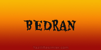 BEDRAN