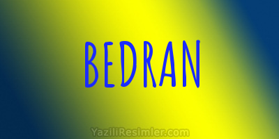 BEDRAN