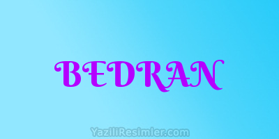 BEDRAN