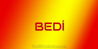 BEDİ