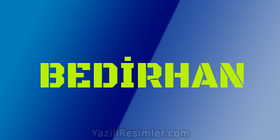 BEDİRHAN