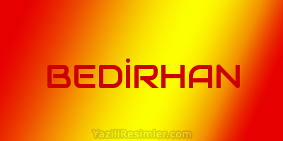 BEDİRHAN