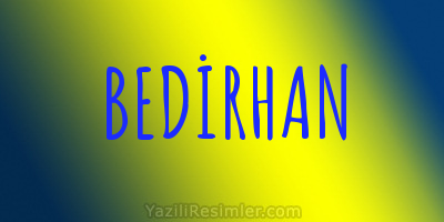 BEDİRHAN