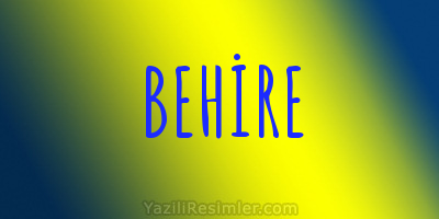 BEHİRE