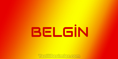 BELGİN