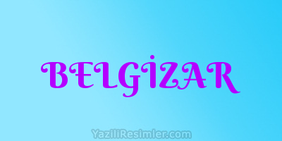 BELGİZAR