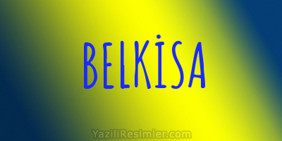 BELKİSA