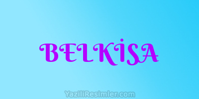 BELKİSA