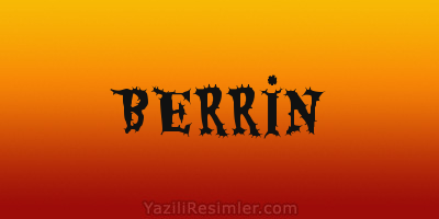 BERRİN