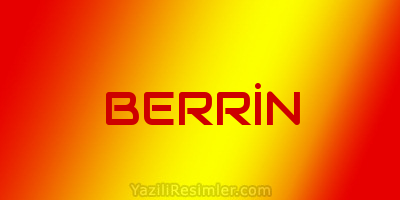 BERRİN