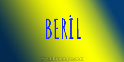 BERİL