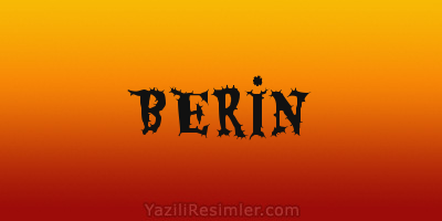 BERİN