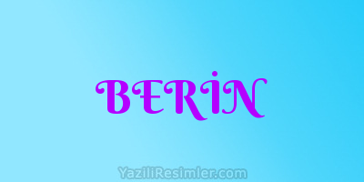 BERİN