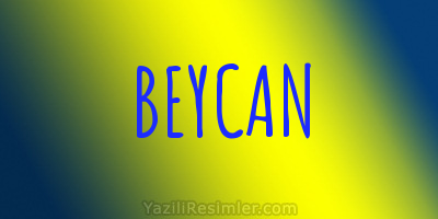BEYCAN