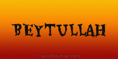 BEYTULLAH