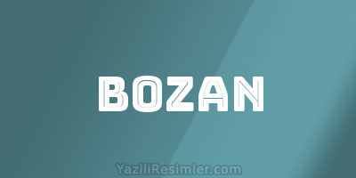 BOZAN