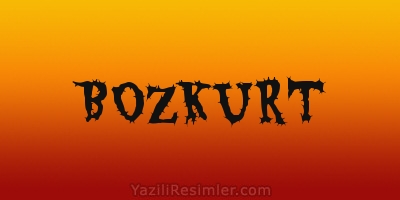 BOZKURT