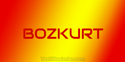 BOZKURT